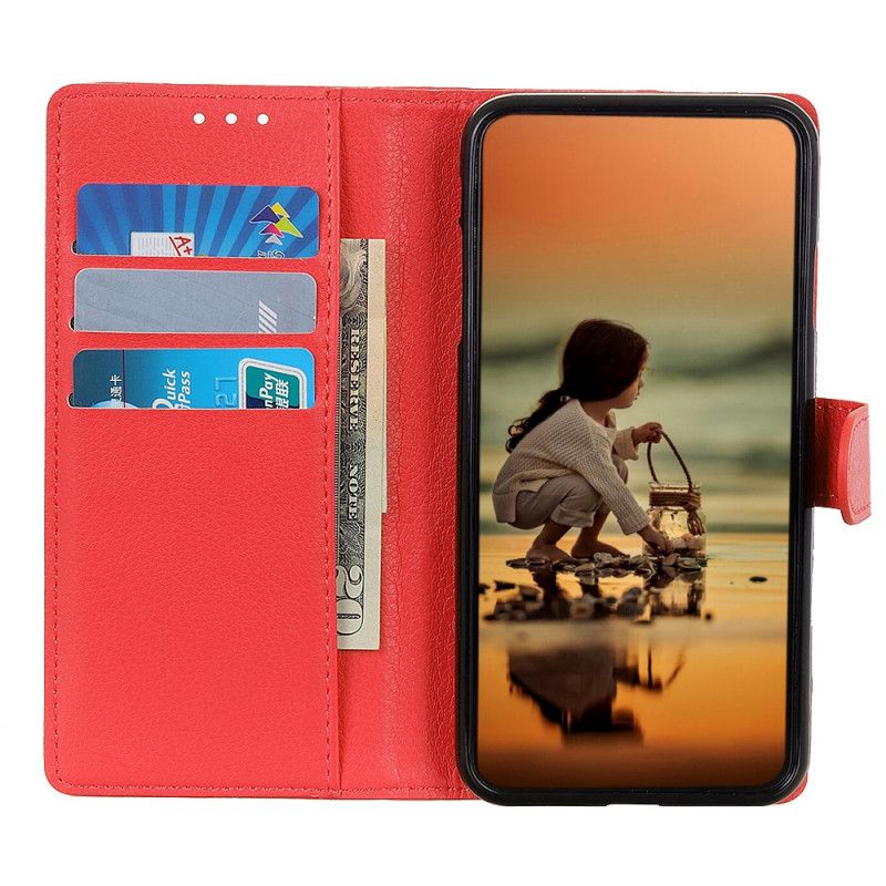 Flip Cover Samsung Galaxy M52 5G Lichi Tekstur