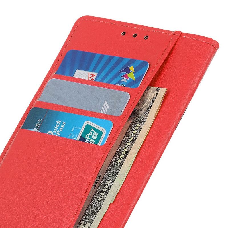 Flip Cover Samsung Galaxy M52 5G Lichi Tekstur