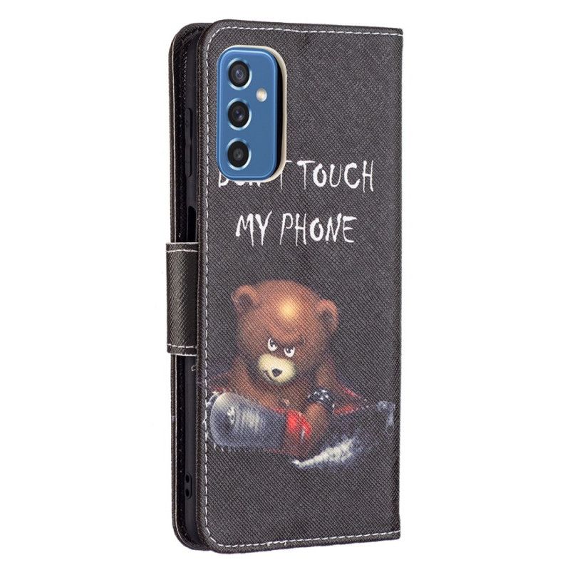 Flip Cover Samsung Galaxy M52 5G Machiavellisk Bjørn