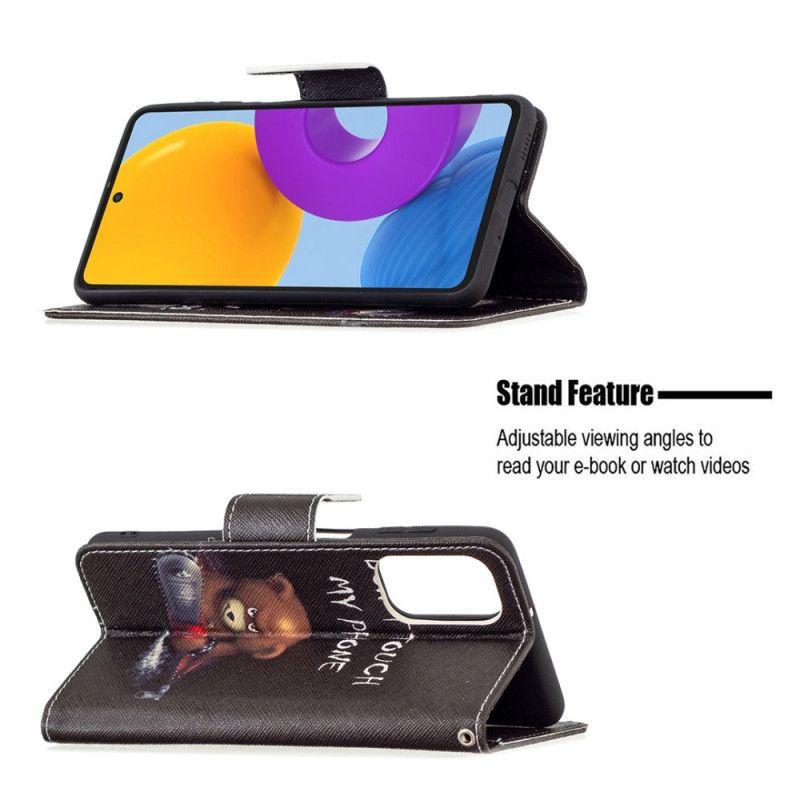 Flip Cover Samsung Galaxy M52 5G Machiavellisk Bjørn