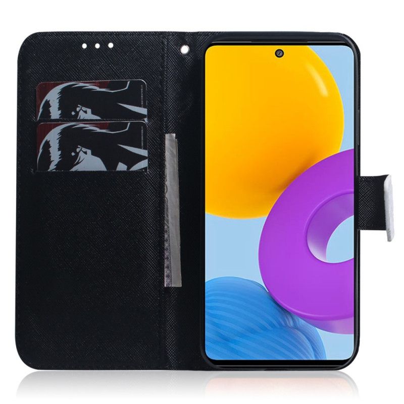 Flip Cover Samsung Galaxy M52 5G Midnatsunge