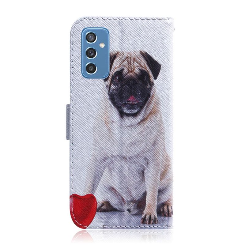 Flip Cover Samsung Galaxy M52 5G Mopshund