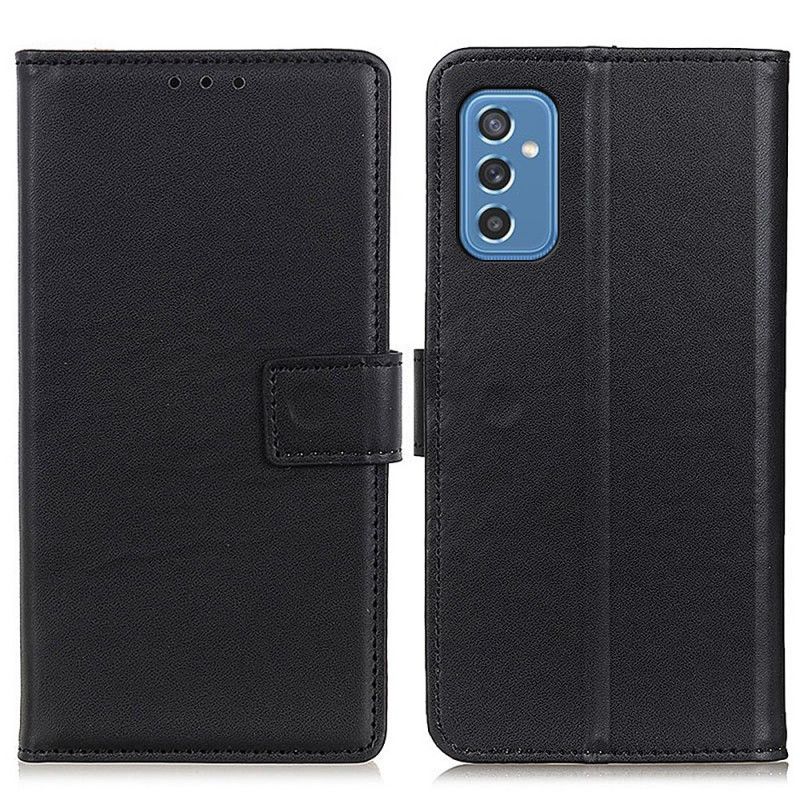 Flip Cover Samsung Galaxy M52 5G Simpel Lædereffekt