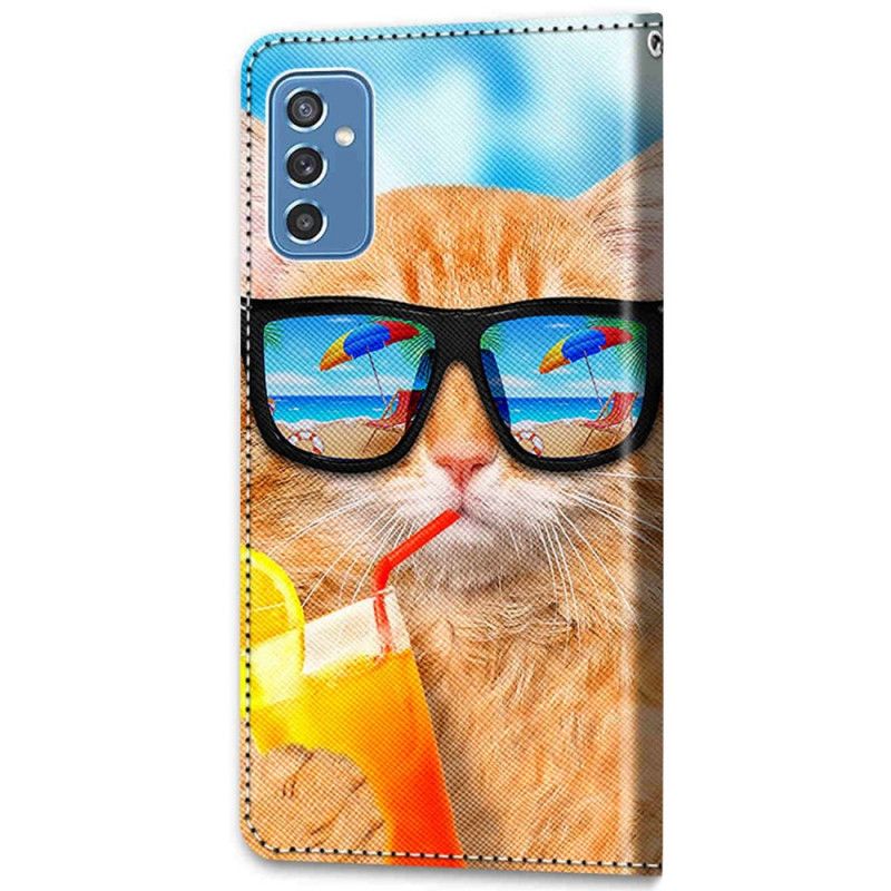 Flip Cover Samsung Galaxy M52 5G Sommerkat