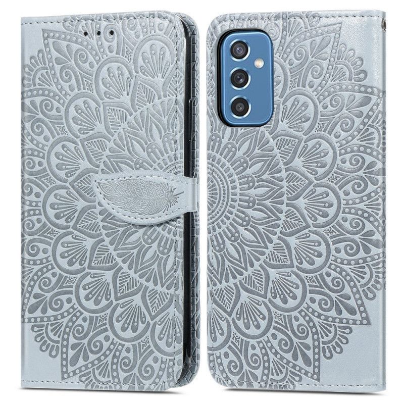 Flip Cover Samsung Galaxy M52 5G Tekstureret Kunstlæder