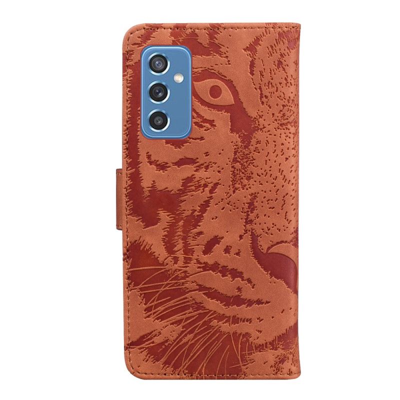 Flip Cover Samsung Galaxy M52 5G Tiger Mandala