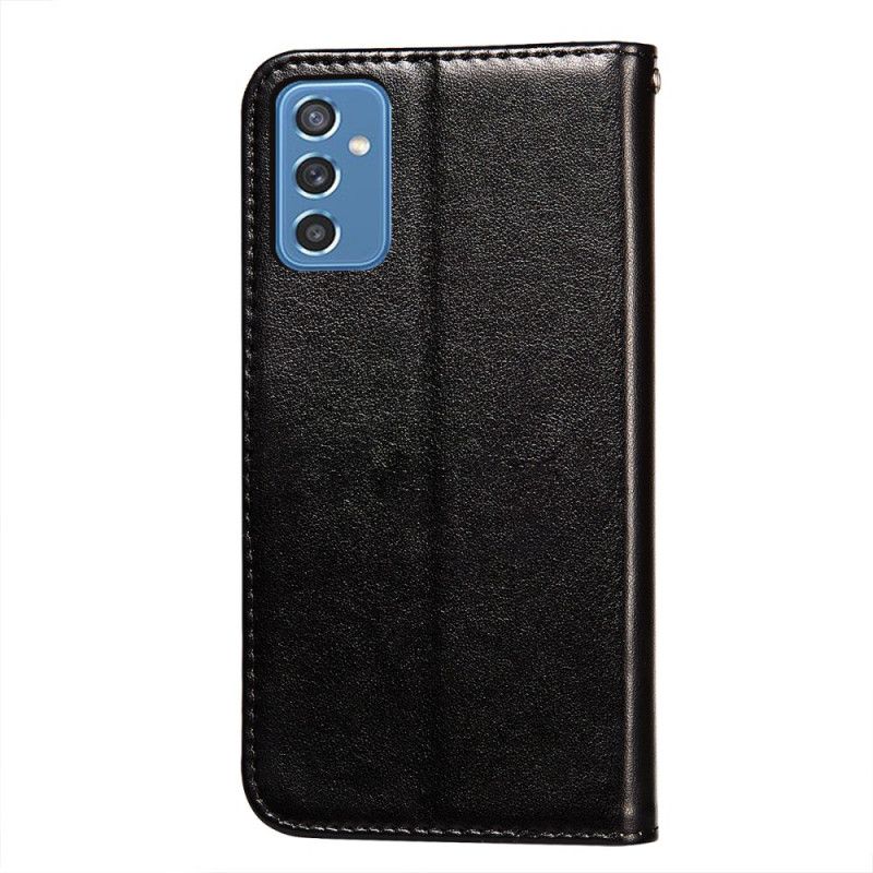 Flip Cover Samsung Galaxy M52 5G Tykt Læder