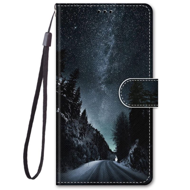 Læder Cover Samsung Galaxy M52 5G Bjergvej