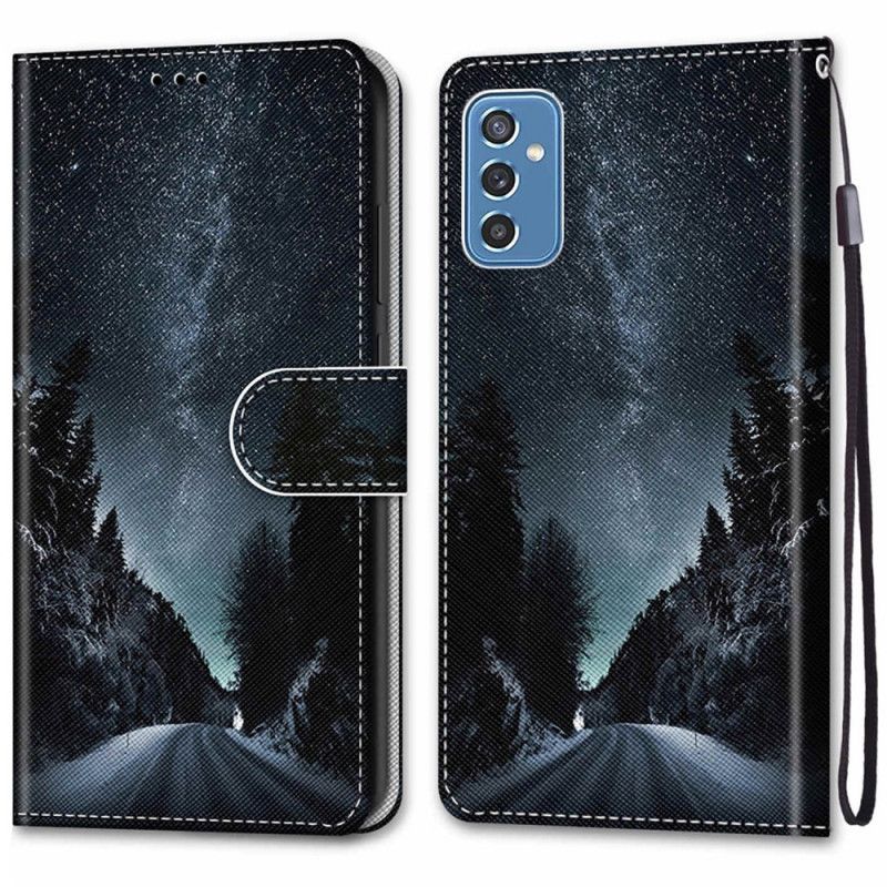 Læder Cover Samsung Galaxy M52 5G Bjergvej