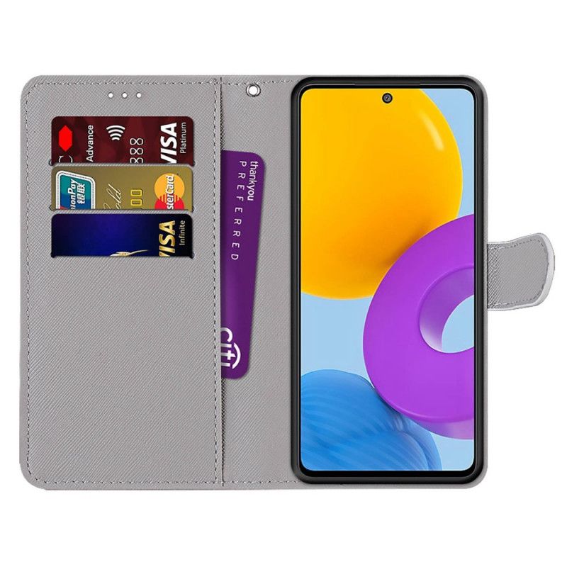 Læder Cover Samsung Galaxy M52 5G Bjergvej