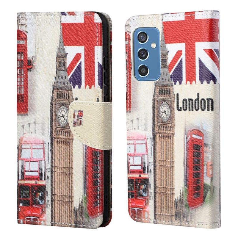 Læder Cover Samsung Galaxy M52 5G London