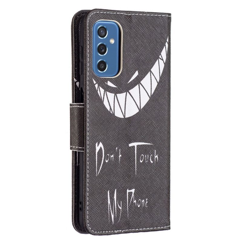 Læder Cover Samsung Galaxy M52 5G Machiavellisk Smil