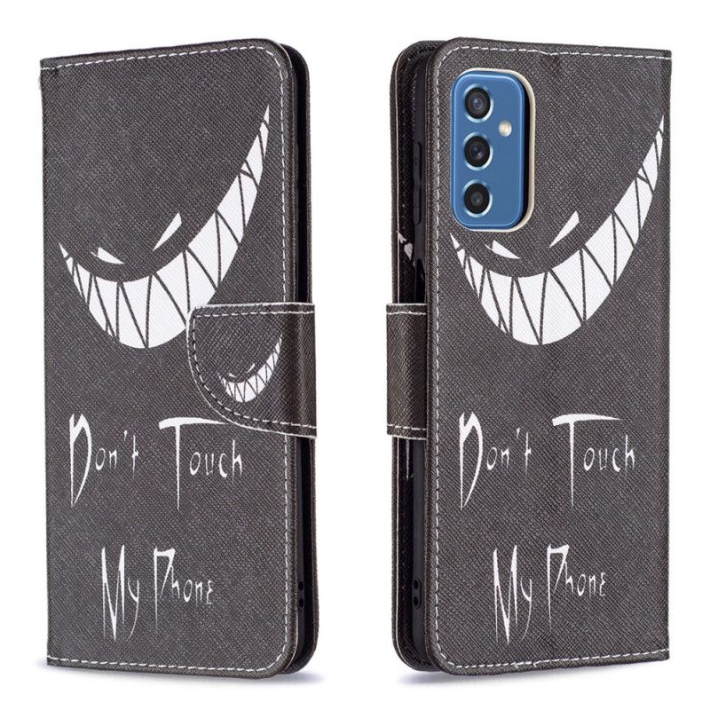 Læder Cover Samsung Galaxy M52 5G Machiavellisk Smil