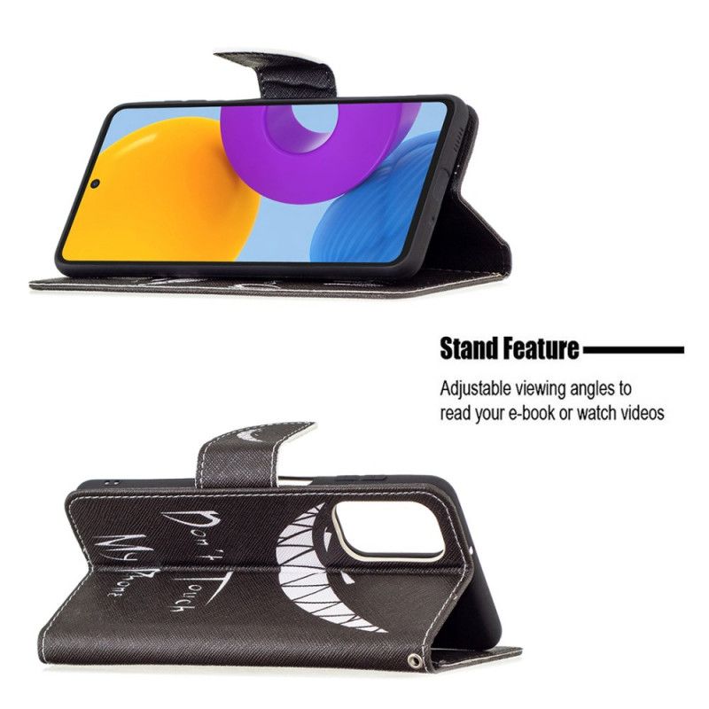 Læder Cover Samsung Galaxy M52 5G Machiavellisk Smil