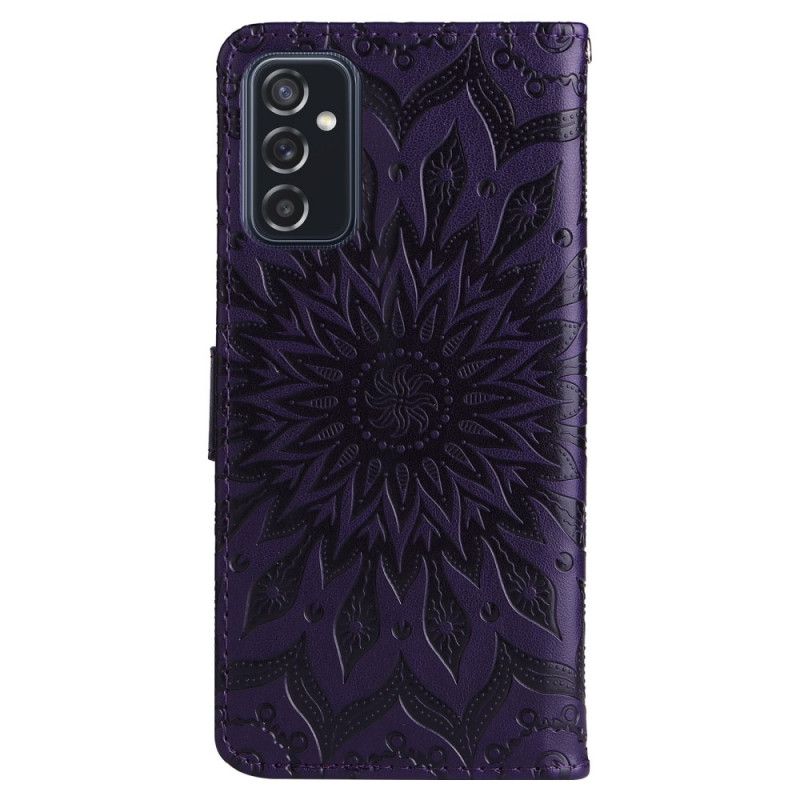 Læder Cover Samsung Galaxy M52 5G Orientalsk Mandala