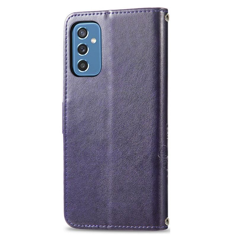 Læder Cover Samsung Galaxy M52 5G Plante Mandala