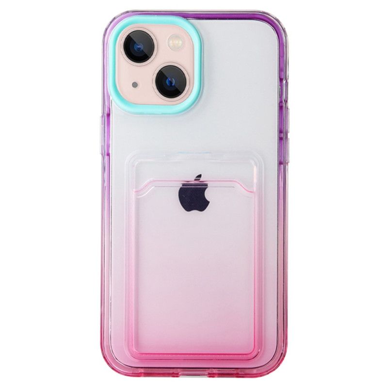 Cover iPhone 14 Gradientkortholder