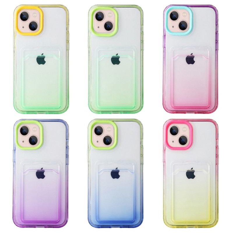 Cover iPhone 14 Gradientkortholder