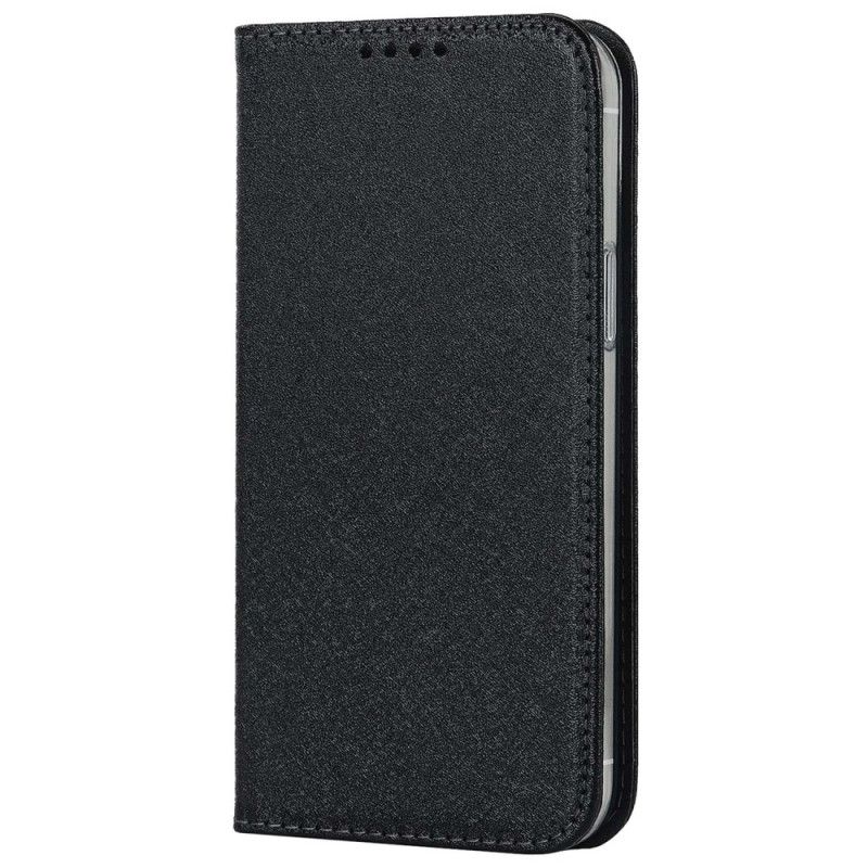 Cover iPhone 14 Med Snor Flip Cover Silkestrop