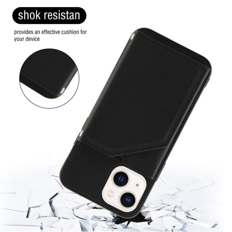 Cover iPhone 14 Med Snor Stropkortholder