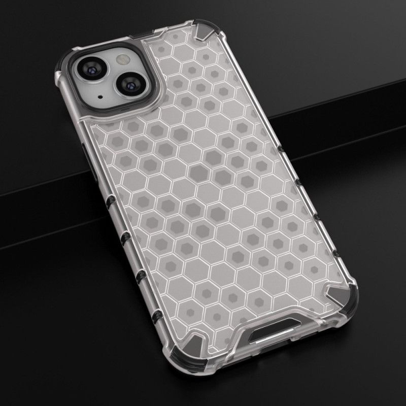 Cover iPhone 14 Med Snor Til Honeycomb Ledning