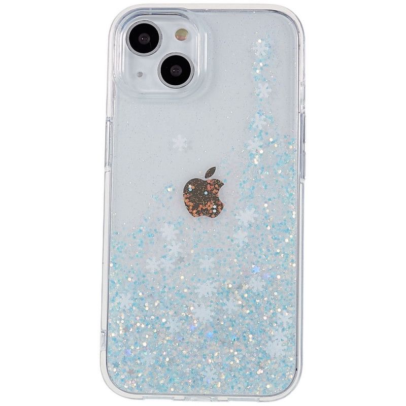 Cover iPhone 14 Pailletterflager