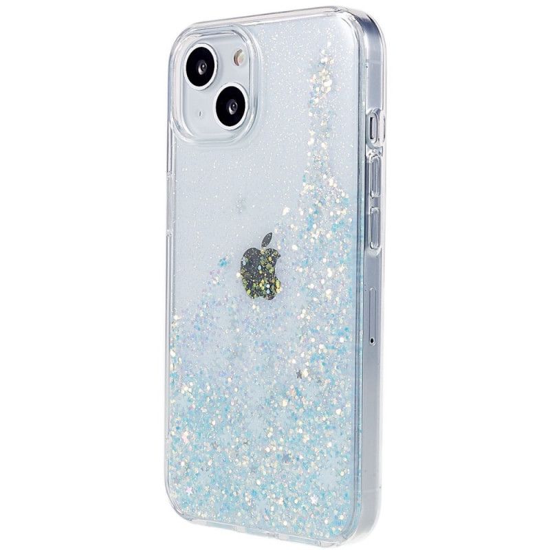 Cover iPhone 14 Pailletterflager