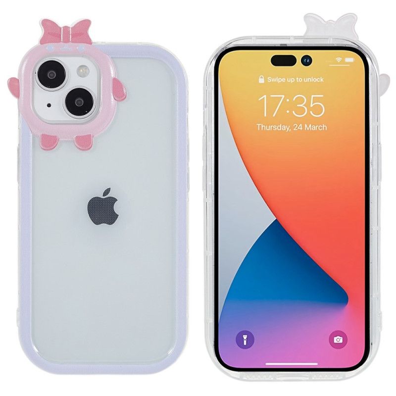 Cover iPhone 14 Transparent Tegneserie