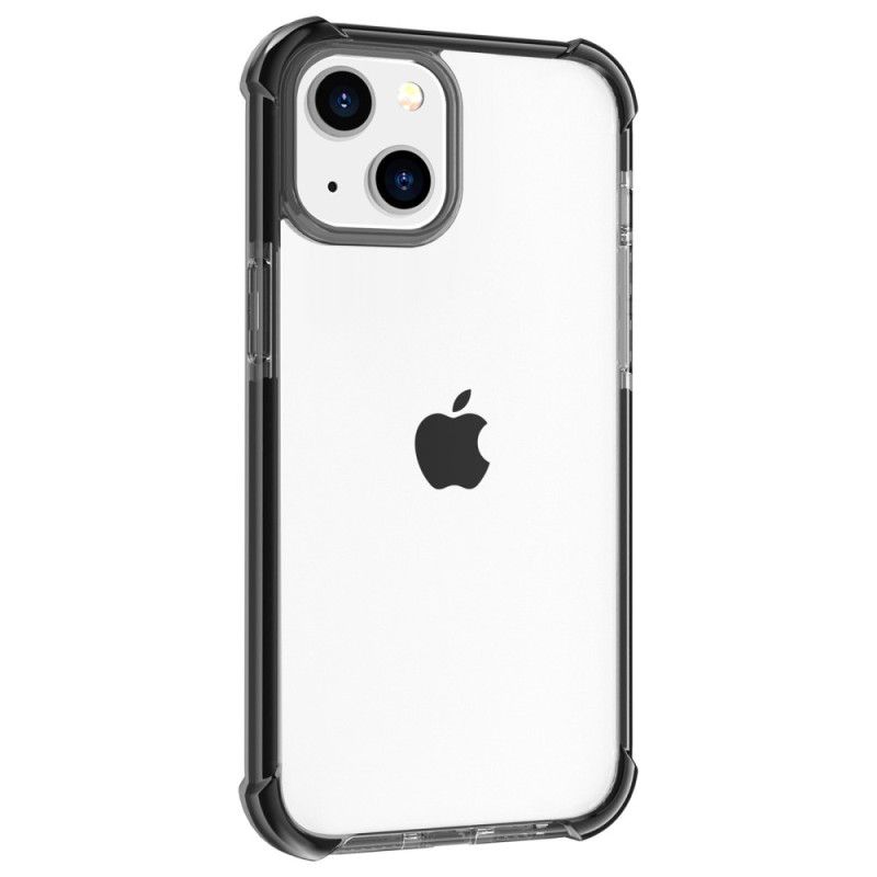 Cover iPhone 14 Transparente Farvede Kanter