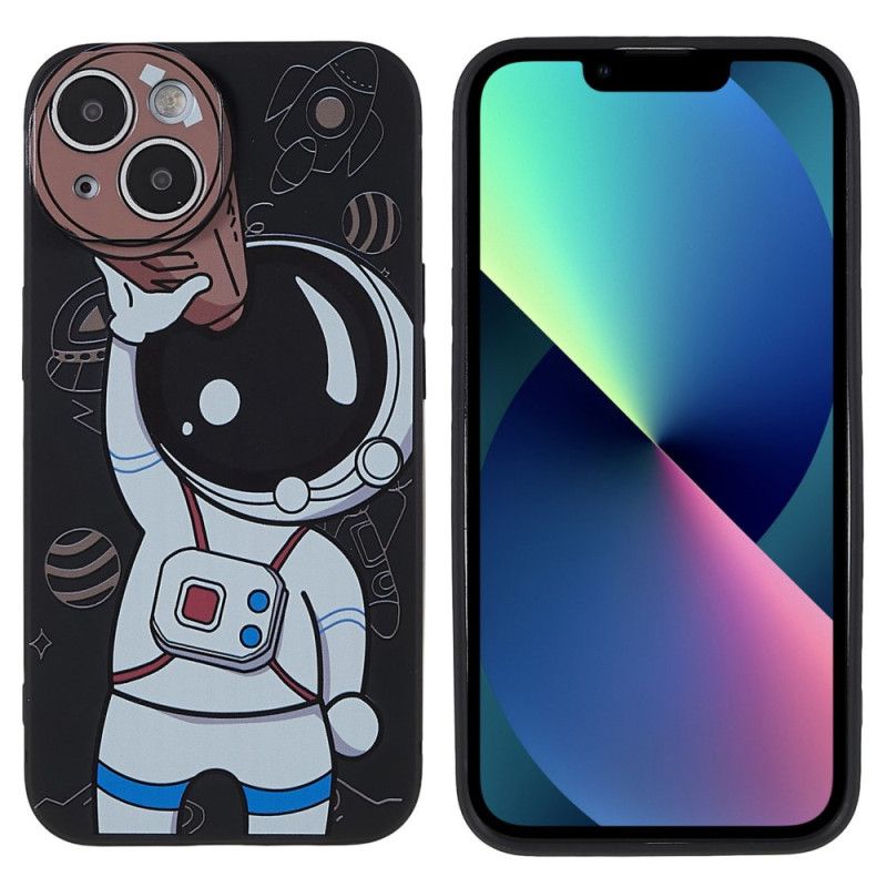 Mobilcover iPhone 14 Astronaut