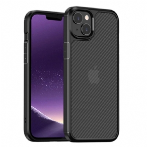 Mobilcover iPhone 14 Mocolo Carbon Fiber