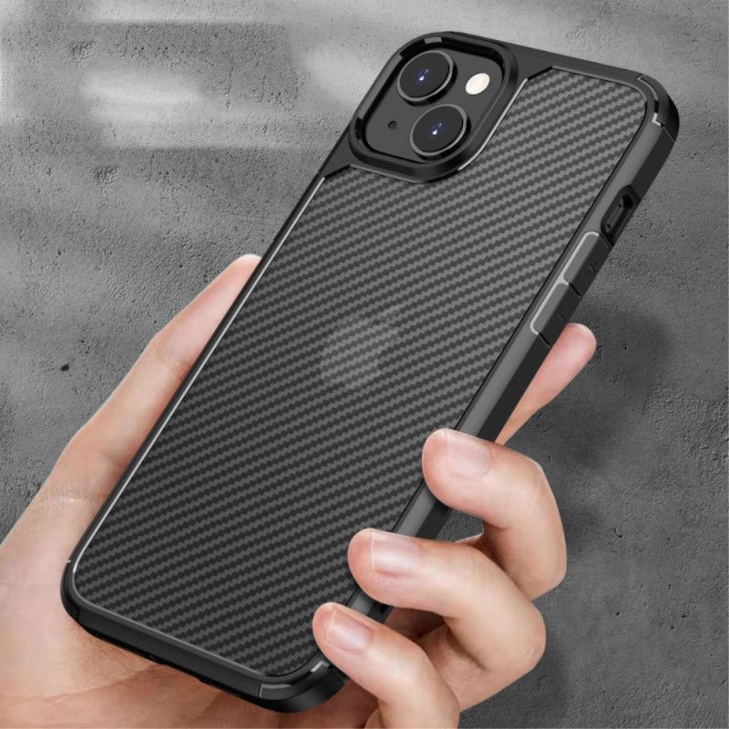 Mobilcover iPhone 14 Mocolo Carbon Fiber