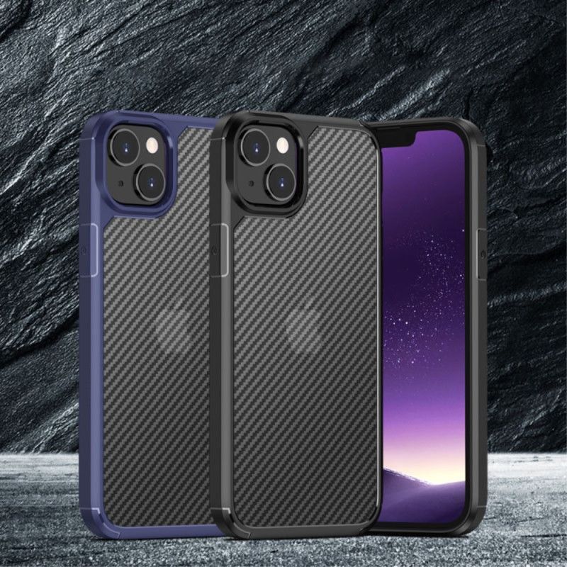 Mobilcover iPhone 14 Mocolo Carbon Fiber