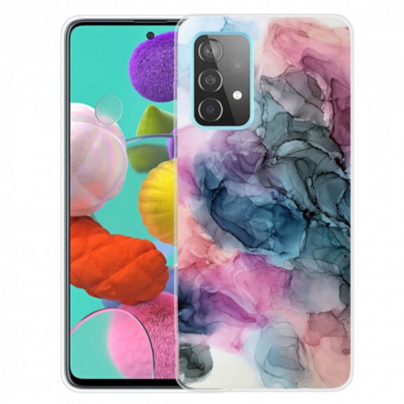 Cover Samsung Galaxy A32 5G Farvet Marmor