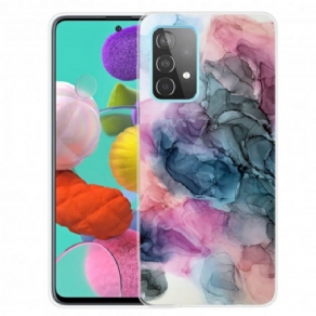 Cover Samsung Galaxy A32 5G Farvet Marmor