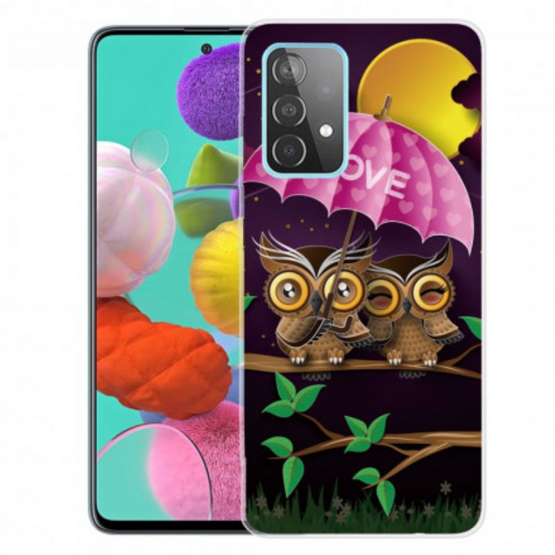 Cover Samsung Galaxy A32 5G Fleksible Kærlighedsugler