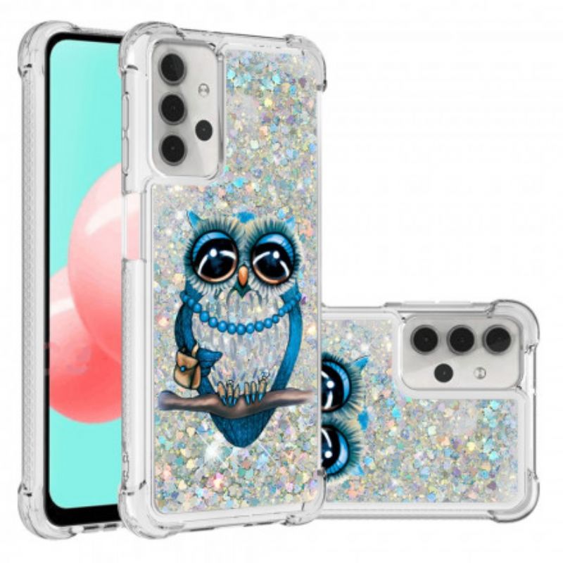 Cover Samsung Galaxy A32 5G Frøken Glitterugle