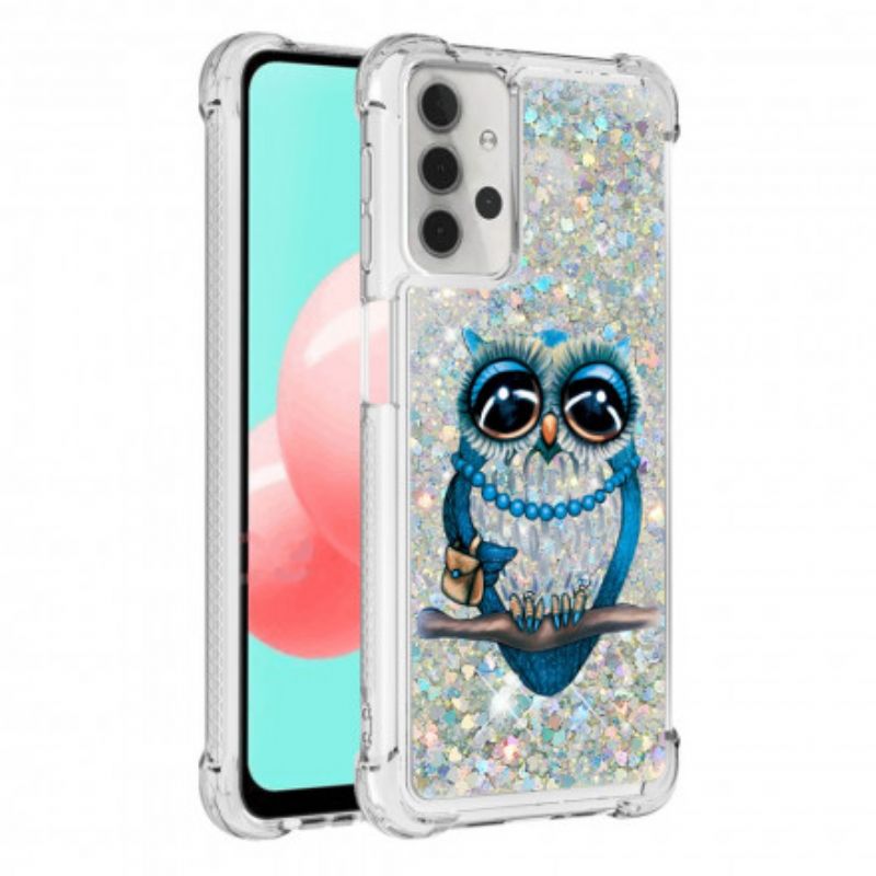 Cover Samsung Galaxy A32 5G Frøken Glitterugle