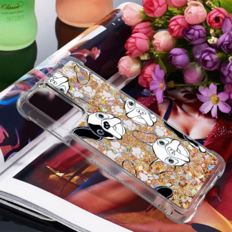 Cover Samsung Galaxy A32 5G Hr Glitter Dog