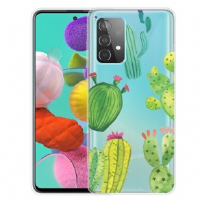 Cover Samsung Galaxy A32 5G Kaktus Akvarel