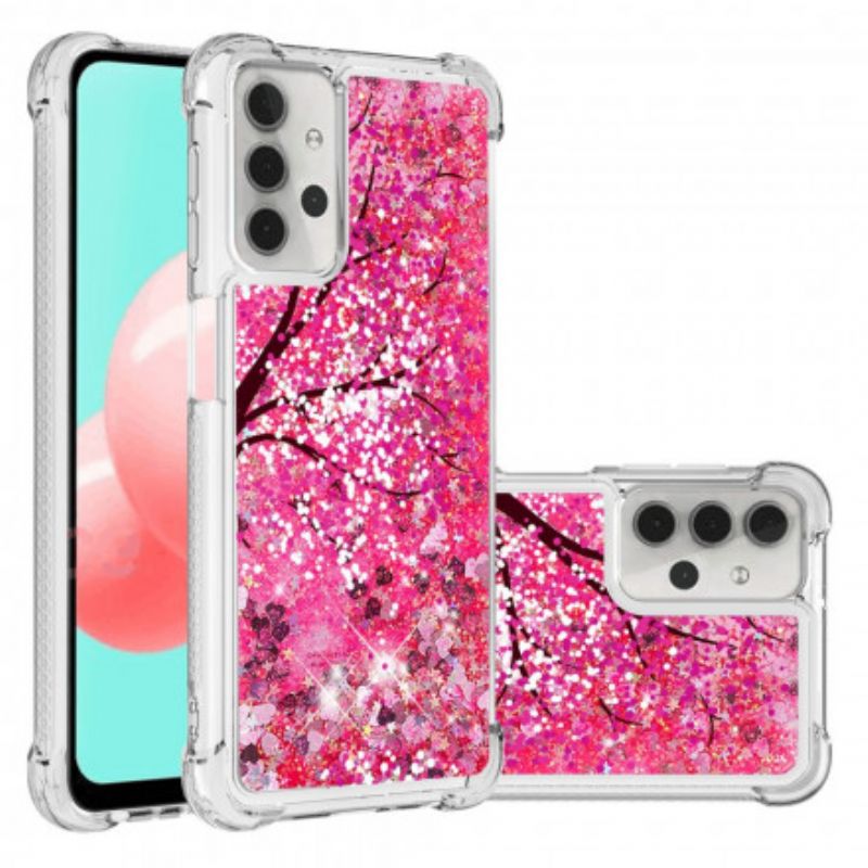 Cover Samsung Galaxy A32 5G Paillettræ