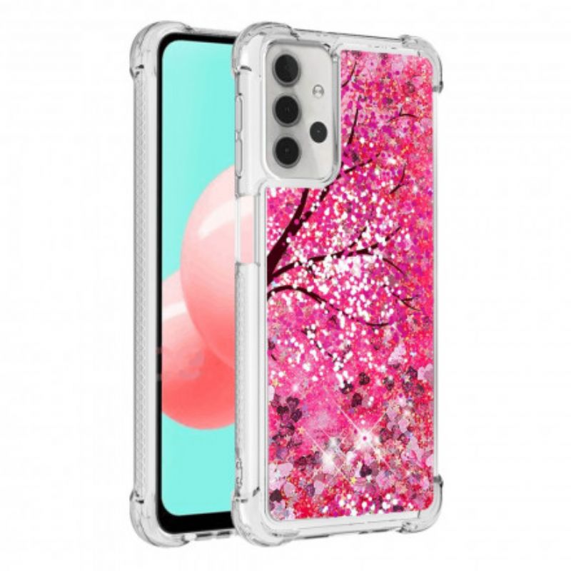 Cover Samsung Galaxy A32 5G Paillettræ