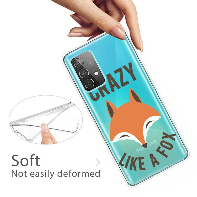 Cover Samsung Galaxy A32 5G Ræv / Skør Som En Ræv