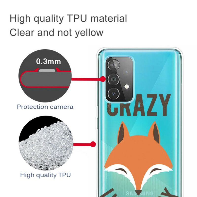 Cover Samsung Galaxy A32 5G Ræv / Skør Som En Ræv