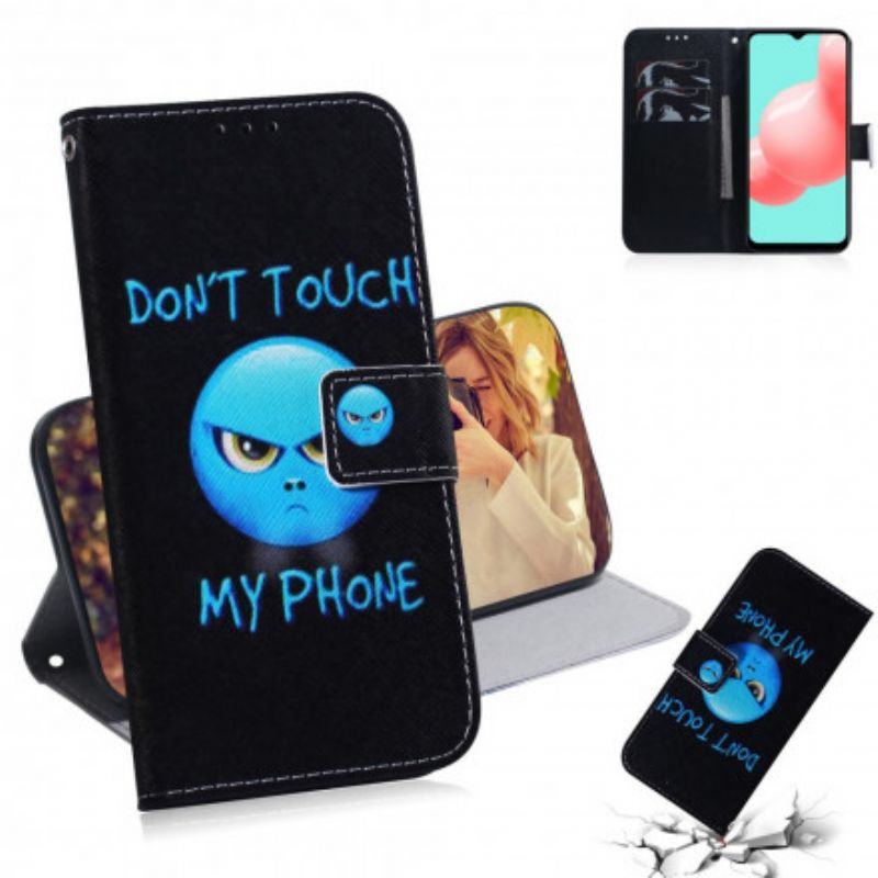 Flip Cover Samsung Galaxy A32 5G Emoji-telefon