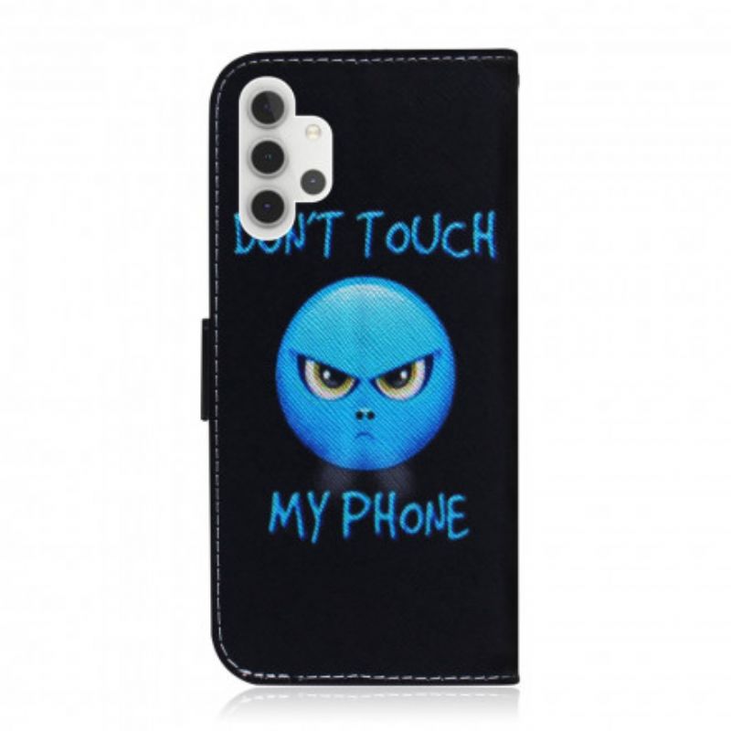 Flip Cover Samsung Galaxy A32 5G Emoji-telefon