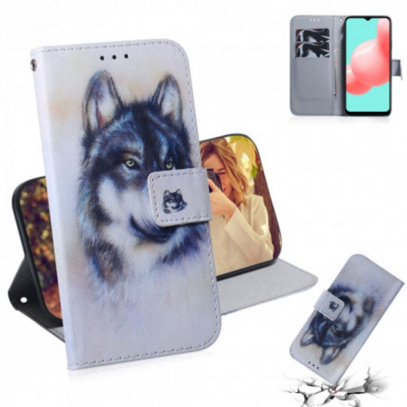 Flip Cover Samsung Galaxy A32 5G Hundeblik