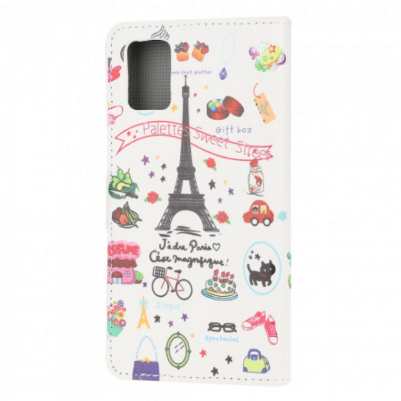 Flip Cover Samsung Galaxy A32 5G Jeg Elsker Paris