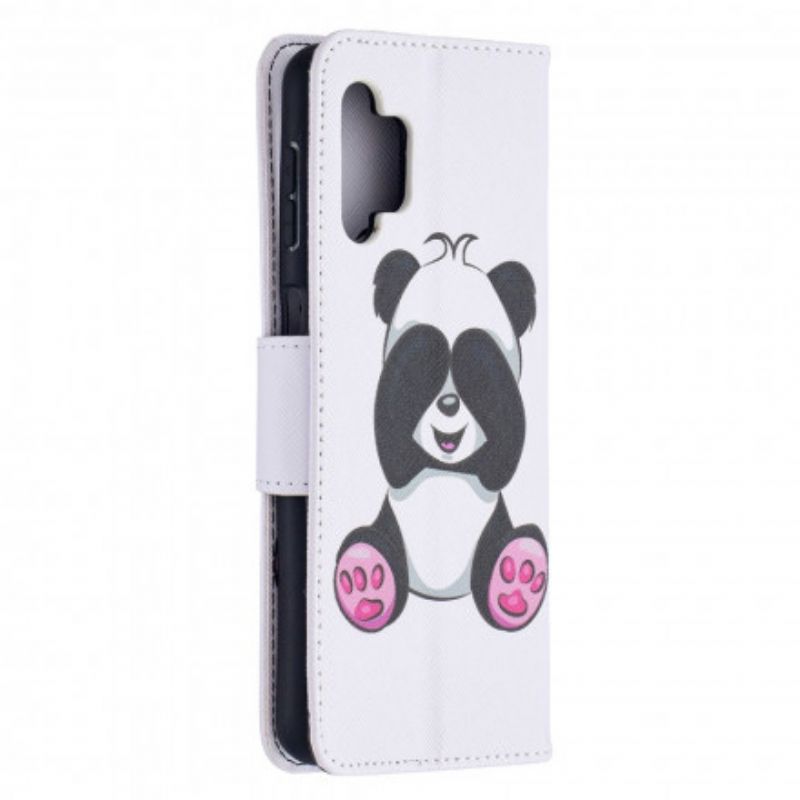 Flip Cover Samsung Galaxy A32 5G Panda Sjov