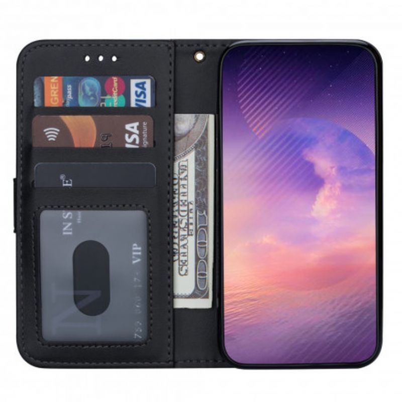 Flip Cover Samsung Galaxy A32 5G Pung Med Snor